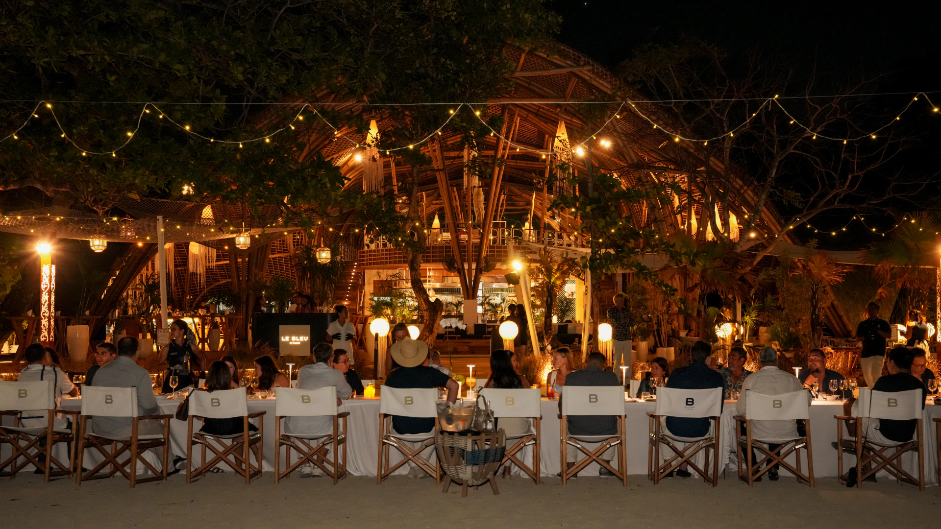 Dinner at Le Bleu