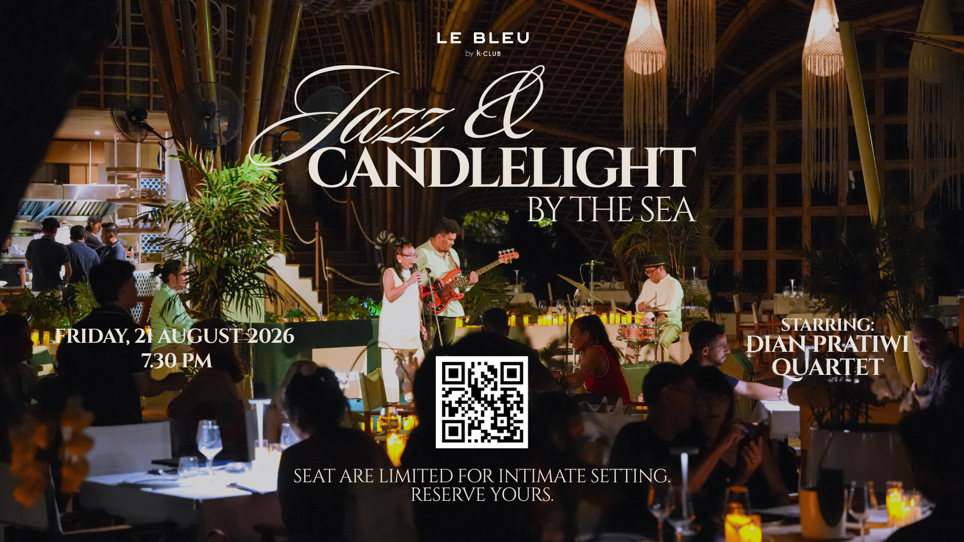 Jazz & Candlelight by The Sea