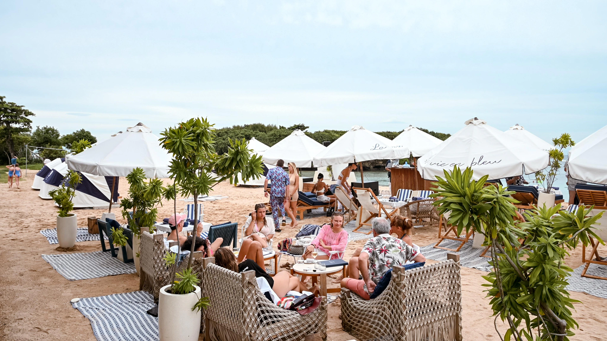 Private Event Setup at Le Bleu Beachfront Venue Nusa Dua Bali