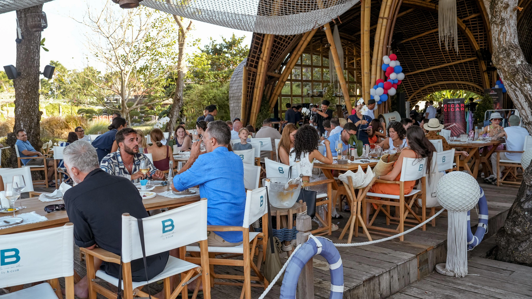 Outdoor Beachfront Event Space with Ocean Views at Le Bleu Nusa Dua